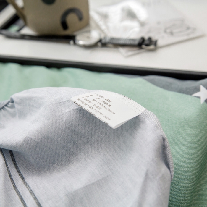 91家纺网 家纺一手货源 找家纺 绵庭 2021新款全棉12868单床笠 流星（黄）