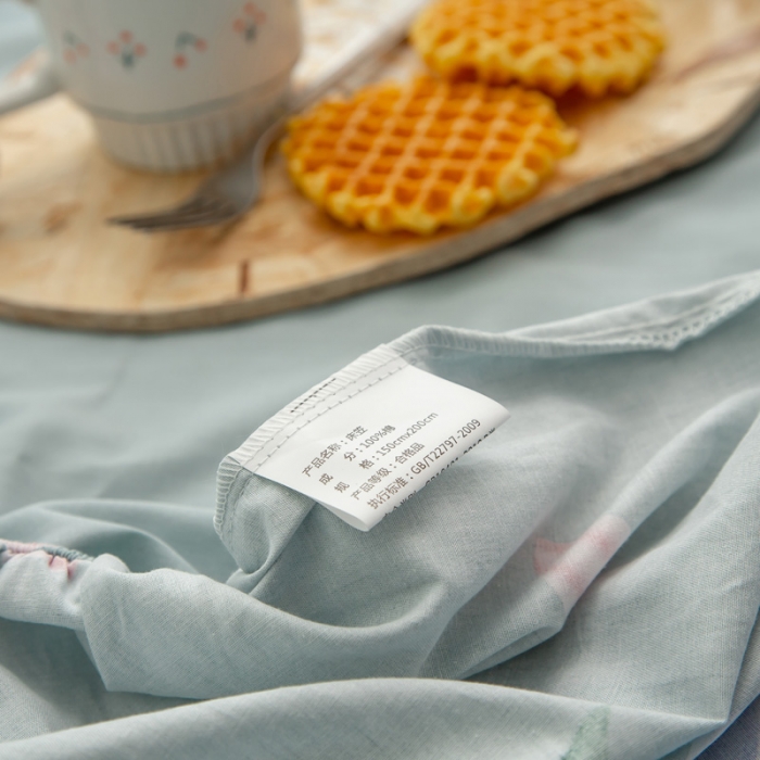 91家纺网 家纺一手货源 找家纺 绵庭 2021新款全棉12868单床笠 乔安娜（绿）