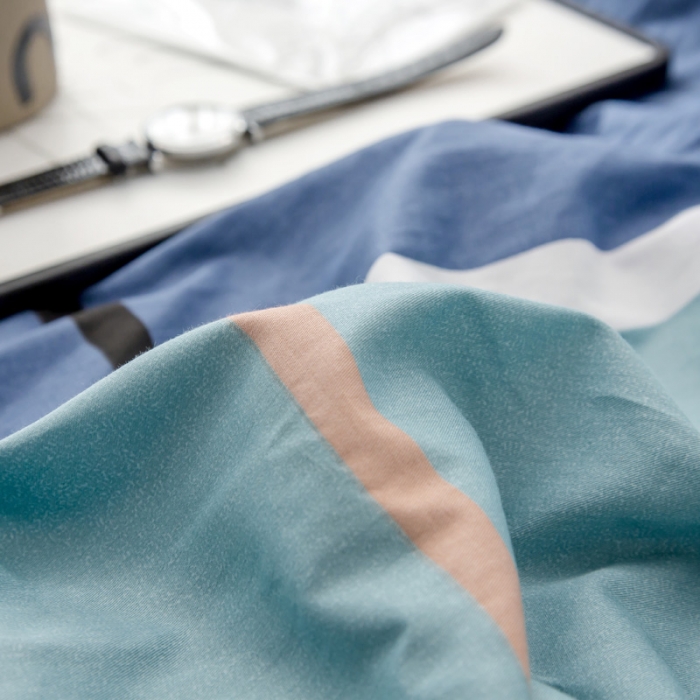 91家纺网 家纺一手货源 找家纺 绵庭 2021新款全棉12868单床笠 塔娜（兰）