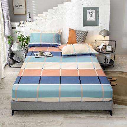 绵庭 2021新款全棉12868单床笠 塔娜（兰）