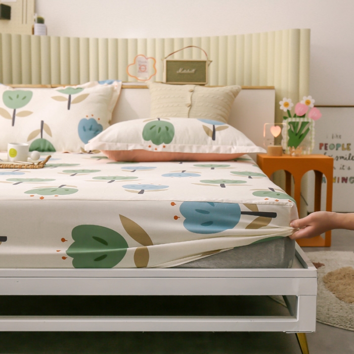 91家纺网 家纺一手货源 找家纺 绵庭 2021新款全棉12868单床笠 维蜜