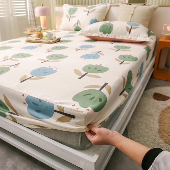 91家纺网 家纺一手货源 找家纺 绵庭 2021新款全棉12868单床笠 维蜜