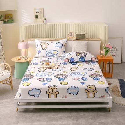 绵庭 2021新款全棉12868单床笠 小花仙（米）