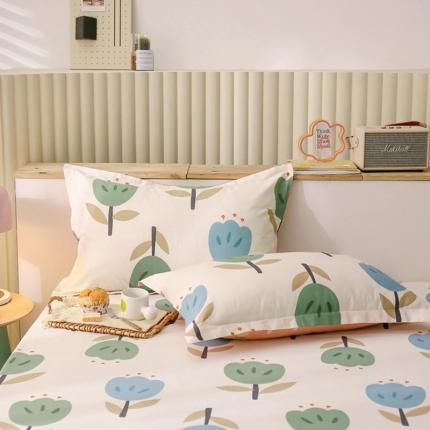 91家纺网 家纺一手货源 找家纺 绵庭 2021新款全棉12868单枕套 维蜜