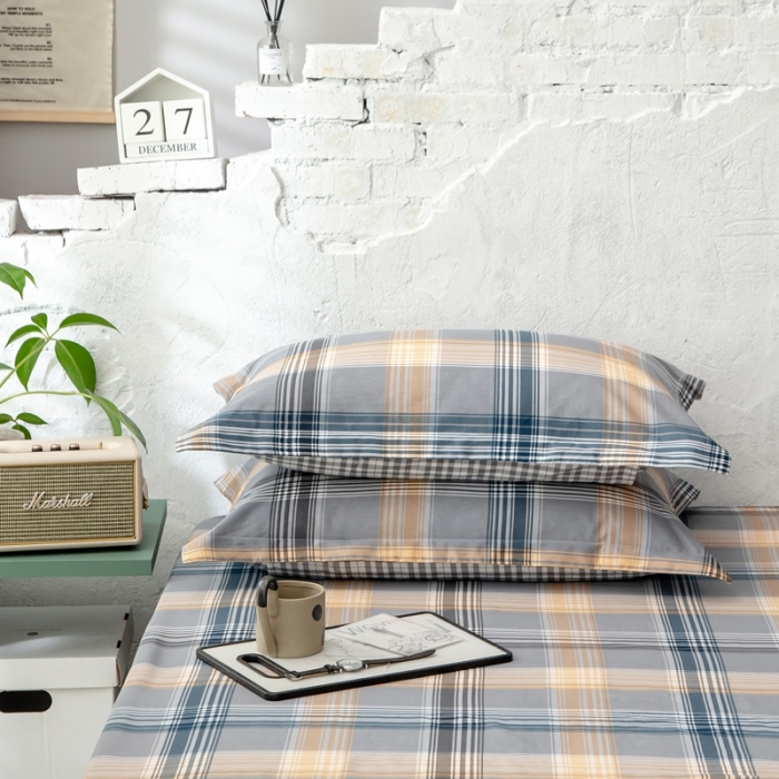 91家纺网 家纺一手货源 找家纺 绵庭 2021新款全棉12868单枕套 超时尚