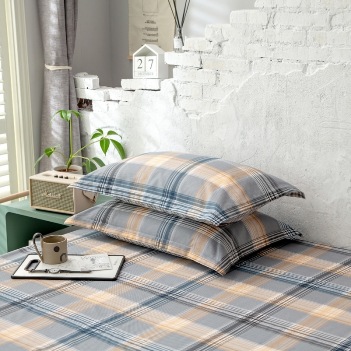 91家纺网 家纺一手货源 找家纺 绵庭 2021新款全棉12868单枕套 超时尚