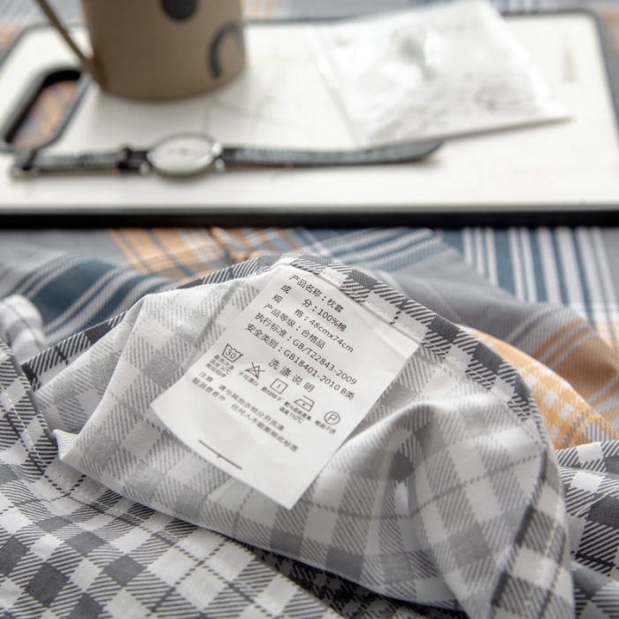 91家纺网 家纺一手货源 找家纺 绵庭 2021新款全棉12868单枕套 超时尚