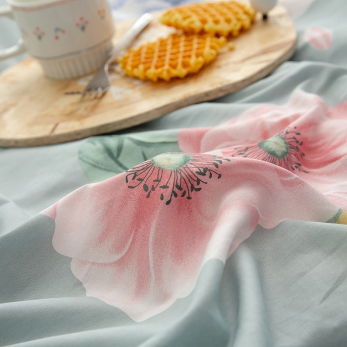 91家纺网 家纺一手货源 找家纺 绵庭 2021新款全棉12868单枕套 乔安娜（绿）