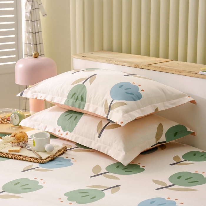 91家纺网 家纺一手货源 找家纺 绵庭 2021新款全棉12868单枕套 维蜜