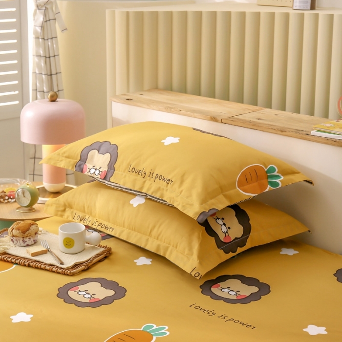 91家纺网 家纺一手货源 找家纺 绵庭 2021新款全棉12868单枕套 辛巴