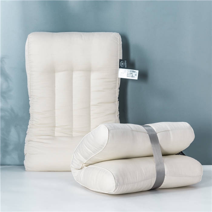 91家纺网 家纺一手货源 找家纺 （总）星芯合家纺 2024新款铜纤维护颈枕（48*74）