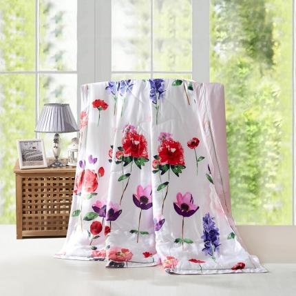 91家纺网 家纺一手货源 找家纺 （总）朵美 2022新款天丝印花夏被