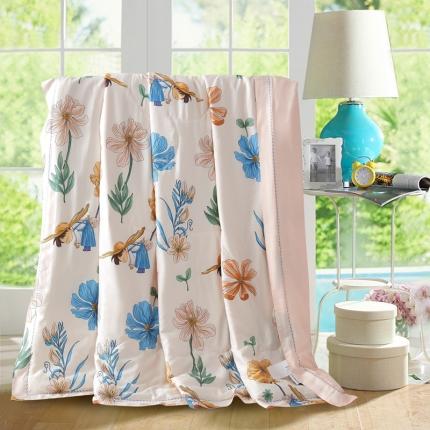 91家纺网 家纺一手货源 找家纺 （总）朵美 2022新款天丝印花夏被