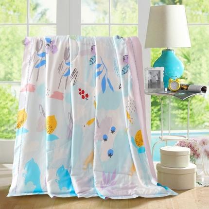 91家纺网 家纺一手货源 找家纺 （总）朵美 2022新款天丝印花夏被