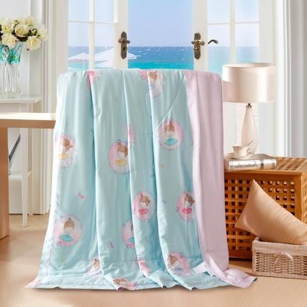 91家纺网 家纺一手货源 找家纺 （总）朵美 2022新款天丝印花夏被