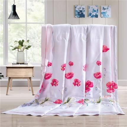 91家纺网 家纺一手货源 找家纺 （总）朵美 2022新款天丝印花夏被