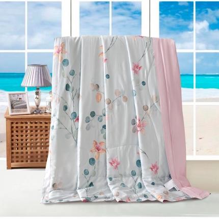 91家纺网 家纺一手货源 找家纺 （总）朵美 2022新款天丝印花夏被