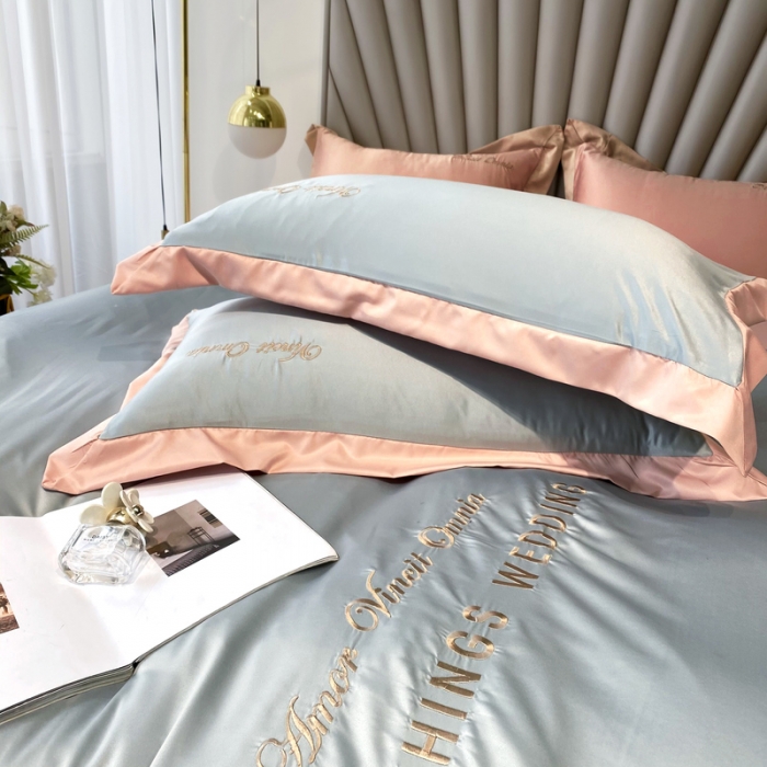 91家纺网 家纺一手货源 找家纺 （总）优悦 2024新款水洗真丝四件套