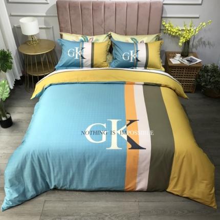 91家纺网 家纺一手货源 找家纺 薏思 2021新款13372活性全棉大版四件套 捷克