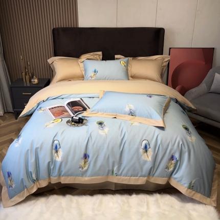 91家纺网 家纺一手货源 找家纺 （总）太古汇 2021新款100S澳棉数码印花四件套