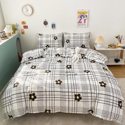 91家纺网 家纺一手货源 找家纺 （总）珺柔 2021新款全棉印花四件套