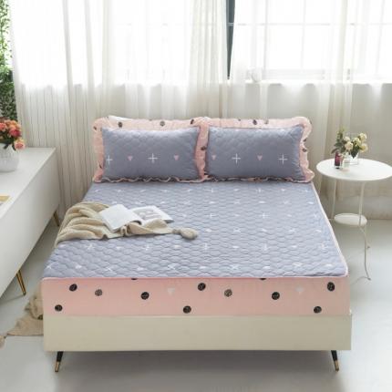 91家纺网 家纺一手货源 找家纺 （总）爱妮玖玖 2025新款夏风系列新拍单品夹棉床笠