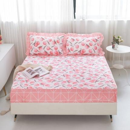 91家纺网 家纺一手货源 找家纺 （总）爱妮玖玖 2025新款夏风系列新拍单品夹棉床笠