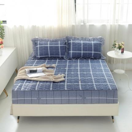 91家纺网 家纺一手货源 找家纺 （总）爱妮玖玖 2025新款夏风系列新拍单品夹棉床笠