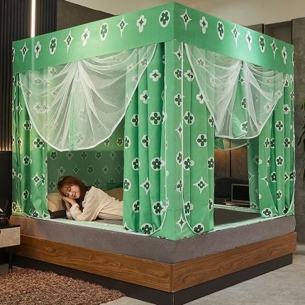 91家纺网 家纺一手货源 找家纺 （总）夏彩 44坐床遮光床帘蚊帐