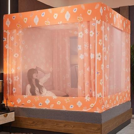 91家纺网 家纺一手货源 找家纺 （总）夏彩 44坐床遮光床帘蚊帐