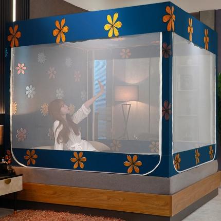 91家纺网 家纺一手货源 找家纺 （总）夏彩 44坐床遮光床帘蚊帐