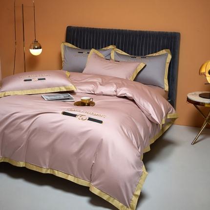 91家纺网 家纺一手货源 找家纺 （总）爱缦 2021新款格蕾丝棚拍100支澳棉四件套