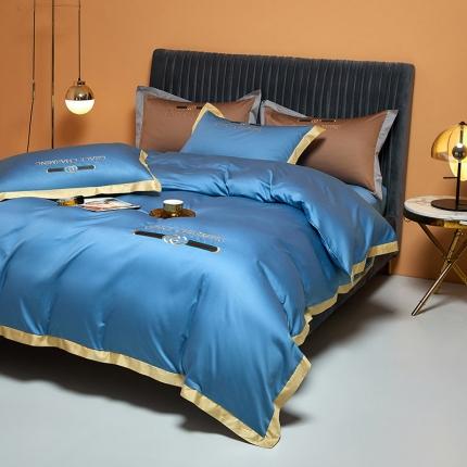 91家纺网 家纺一手货源 找家纺 （总）爱缦 2021新款格蕾丝棚拍100支澳棉四件套