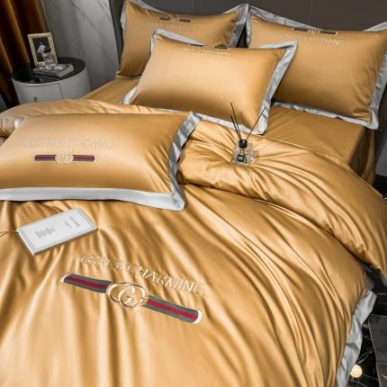 91家纺网 家纺一手货源 找家纺 （总）爱缦 2021新款格蕾丝实拍100支澳棉四件套