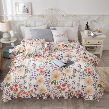 91家纺网 家纺一手货源 找家纺 （总）宝齐莱 2021新款韩版13372全棉单品被套