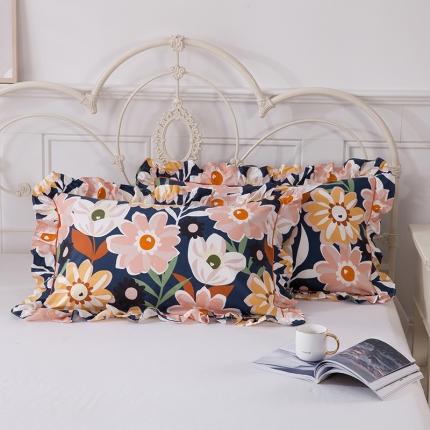 91家纺网 家纺一手货源 找家纺 （总）宝齐莱 2021新款韩版13372全棉枕套