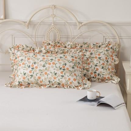 91家纺网 家纺一手货源 找家纺 （总）宝齐莱 2021新款韩版13372全棉枕套