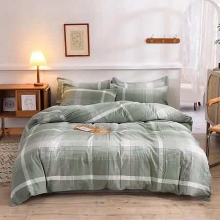 91家纺网 家纺一手货源 找家纺 （总）甜之梦2025新款水洗棉四件套（任何尺寸都可以定做）