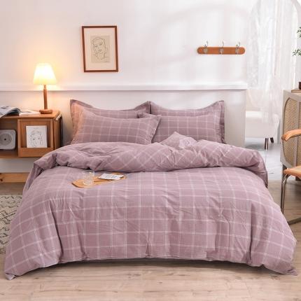 91家纺网 家纺一手货源 找家纺 （总）甜之梦2025新款水洗棉四件套（任何尺寸都可以定做）