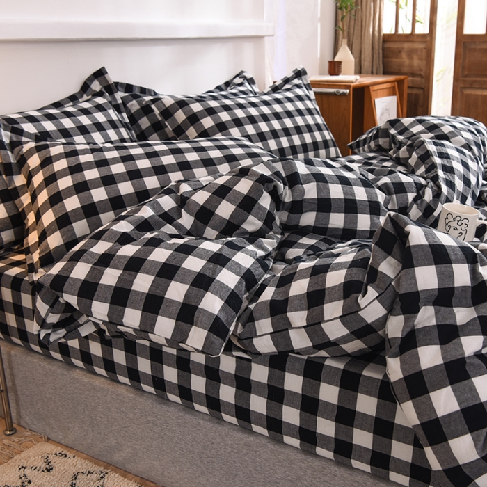 91家纺网 家纺一手货源 找家纺 （总）甜之梦2025新款水洗棉四件套（任何尺寸都可以定做）