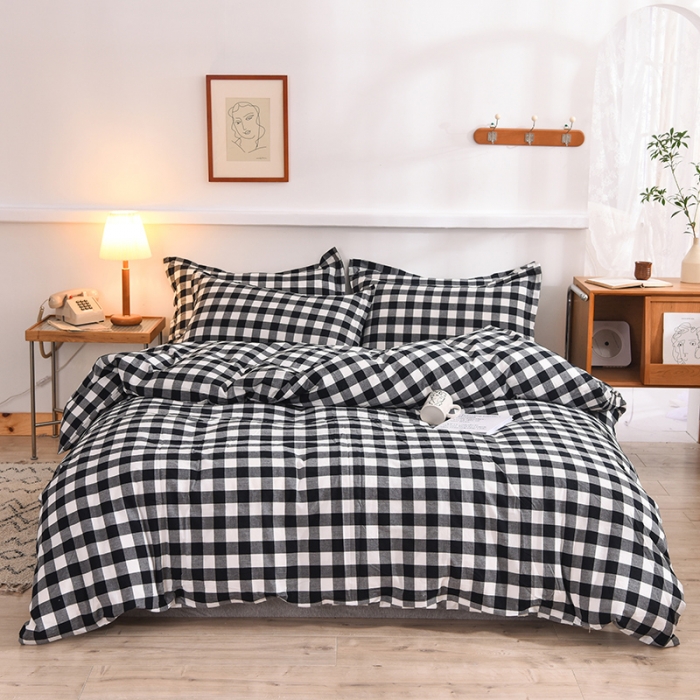 91家纺网 家纺一手货源 找家纺 （总）甜之梦2025新款水洗棉四件套（任何尺寸都可以定做）