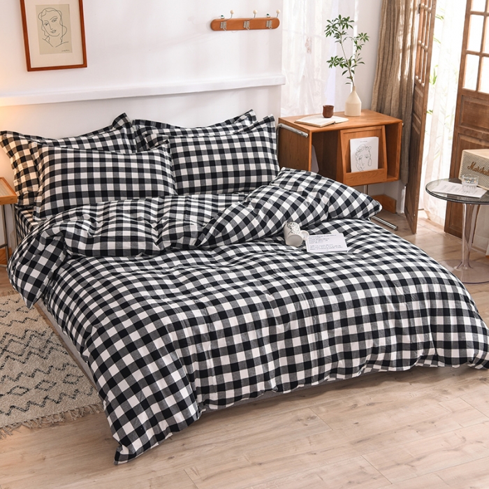 91家纺网 家纺一手货源 找家纺 （总）甜之梦2025新款水洗棉四件套（任何尺寸都可以定做）