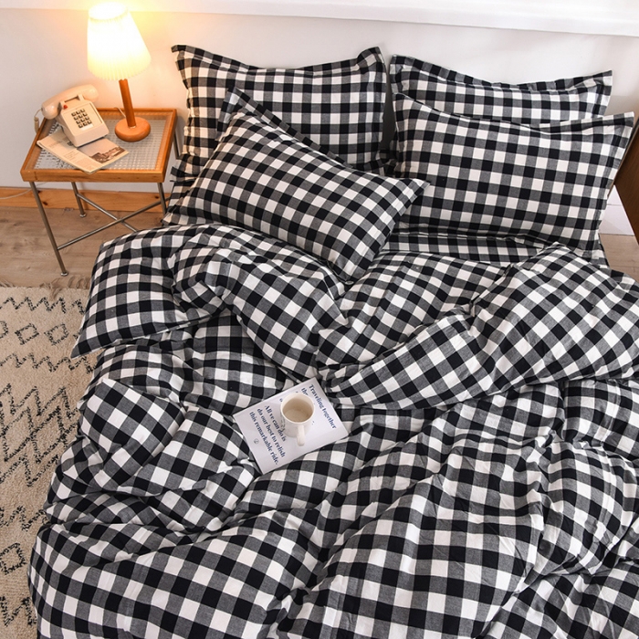 91家纺网 家纺一手货源 找家纺 （总）甜之梦2025新款水洗棉四件套（任何尺寸都可以定做）