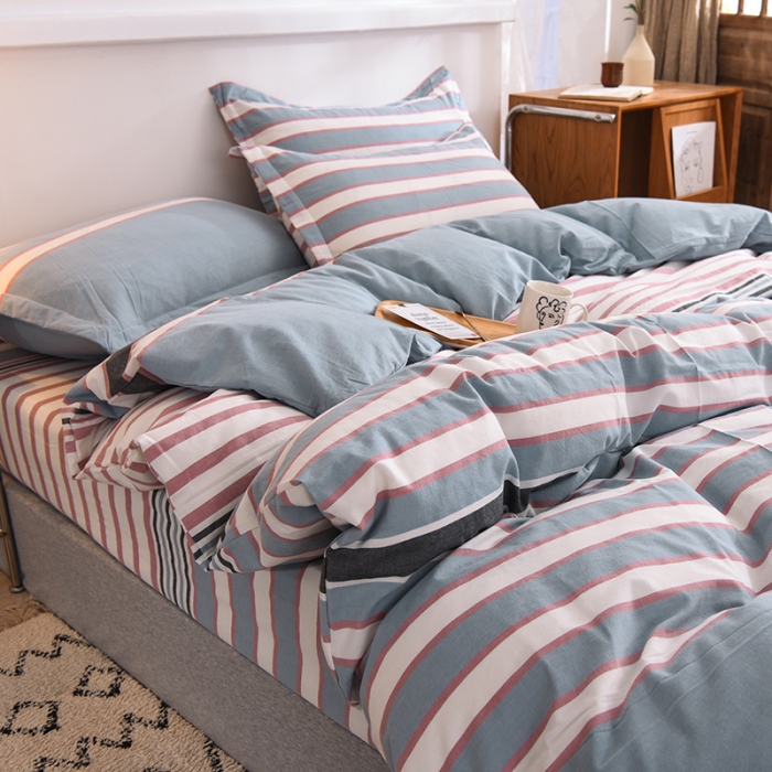 91家纺网 家纺一手货源 找家纺 甜之梦2025新款水洗棉四件套（任何尺寸都可以定做） 觅初兰