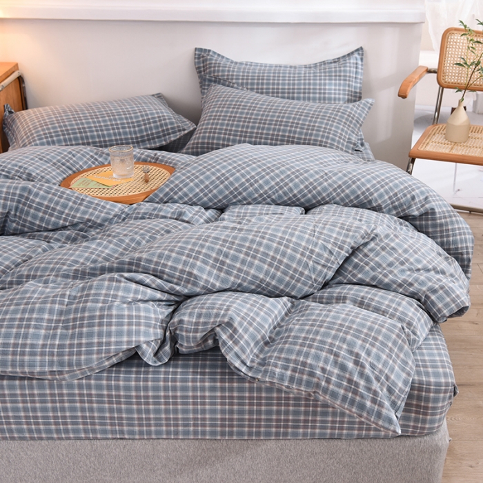 91家纺网 家纺一手货源 找家纺 甜之梦2025新款水洗棉四件套（任何尺寸都可以定做） 陌上花开