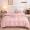 91家纺网 家纺一手货源 找家纺 甜之梦2025新款水洗棉单品被套（任何尺寸都可以定做） 花语粉