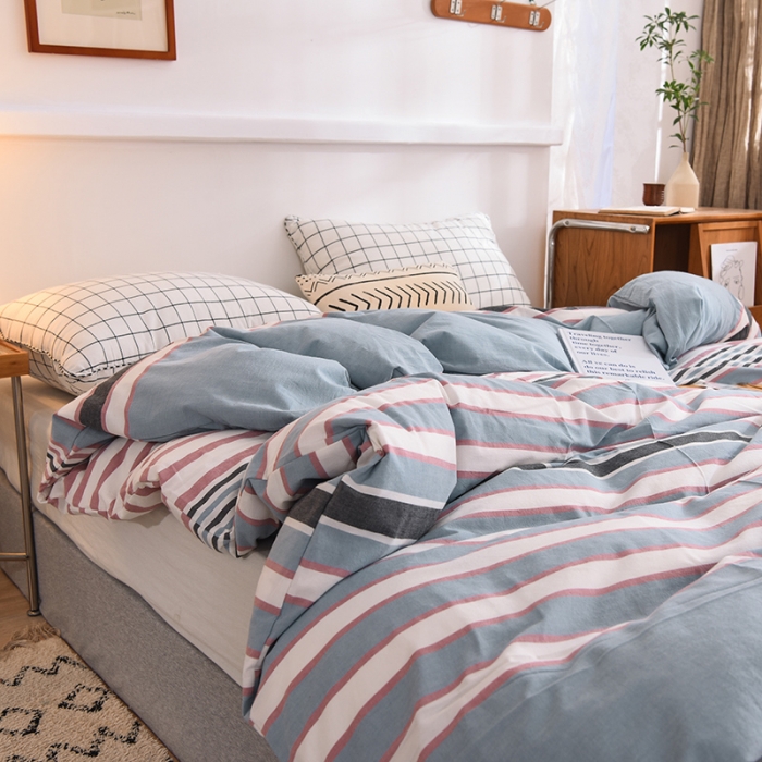 91家纺网 家纺一手货源 找家纺 甜之梦2025新款水洗棉单品被套（任何尺寸都可以定做） 觅初兰