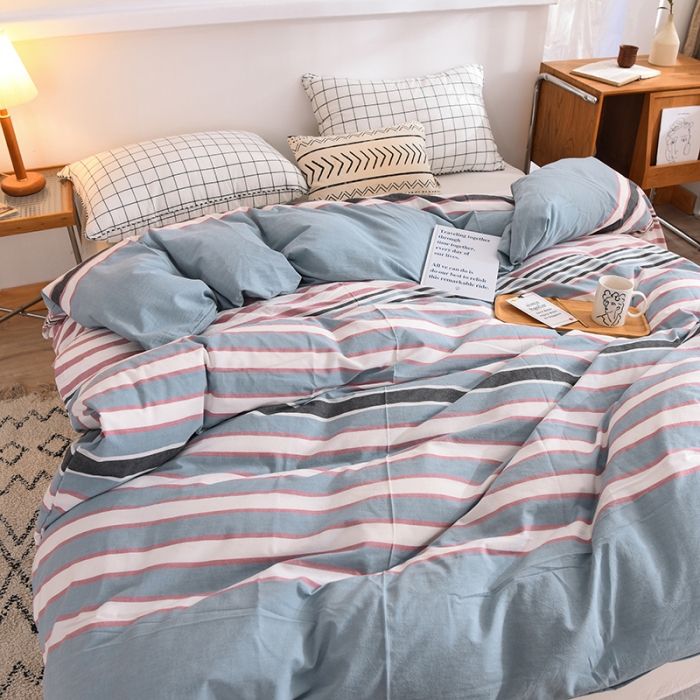 91家纺网 家纺一手货源 找家纺 甜之梦2025新款水洗棉单品被套（任何尺寸都可以定做） 觅初兰