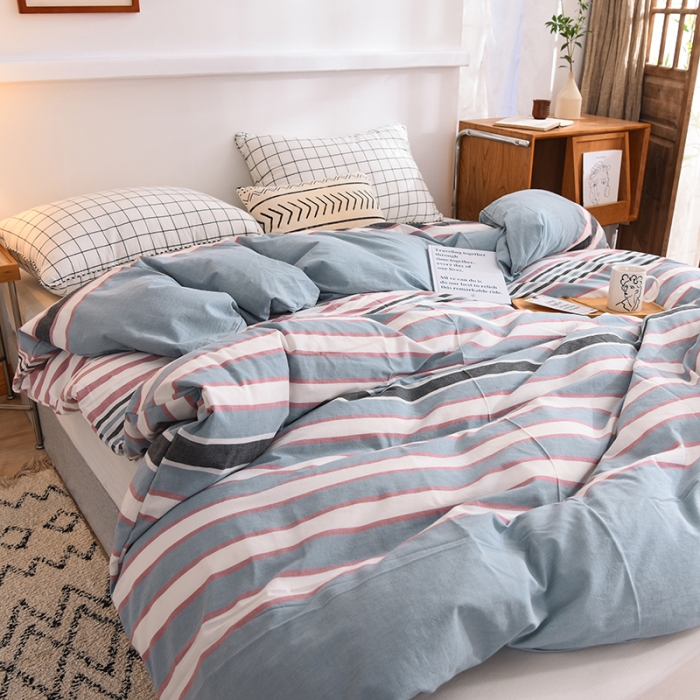 91家纺网 家纺一手货源 找家纺 甜之梦2025新款水洗棉单品被套（任何尺寸都可以定做） 觅初兰