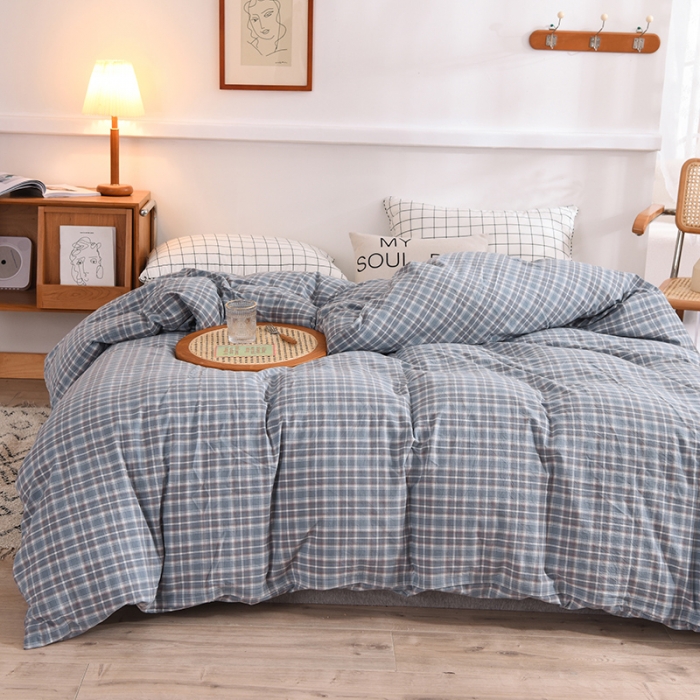 91家纺网 家纺一手货源 找家纺 甜之梦2025新款水洗棉单品被套（任何尺寸都可以定做） 陌上花开